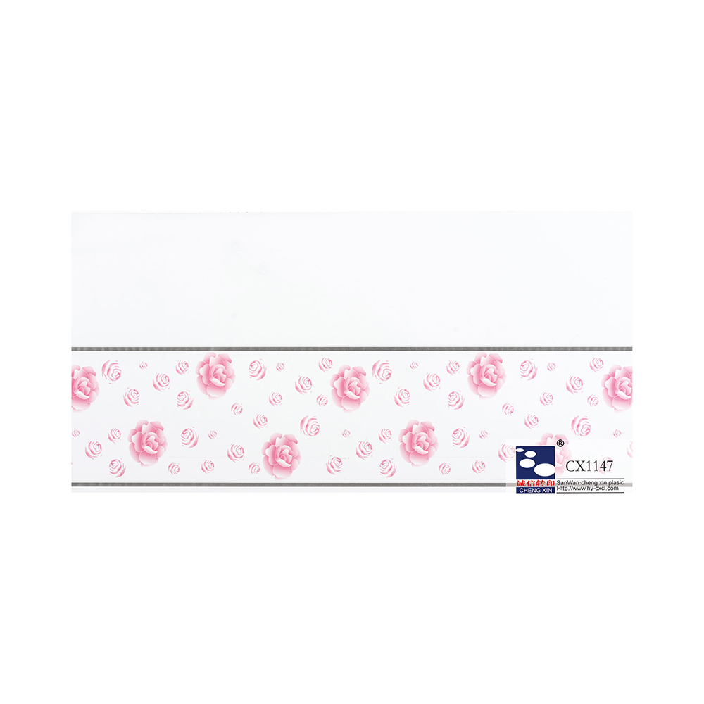 Feuilles d'estampage à chaud décoratives du bas prix 210mm de conception de mode pour le panneau CX1147 de PVC
