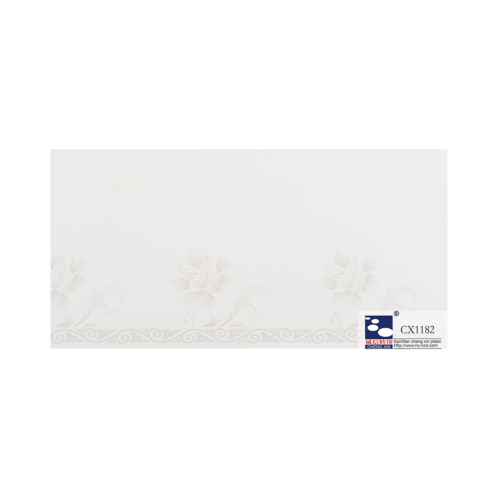 Les beaux meubles imperméables de fleurs imprimées filment l'aluminium chaud de emboutissage de 210mm pour le panneau CX1182