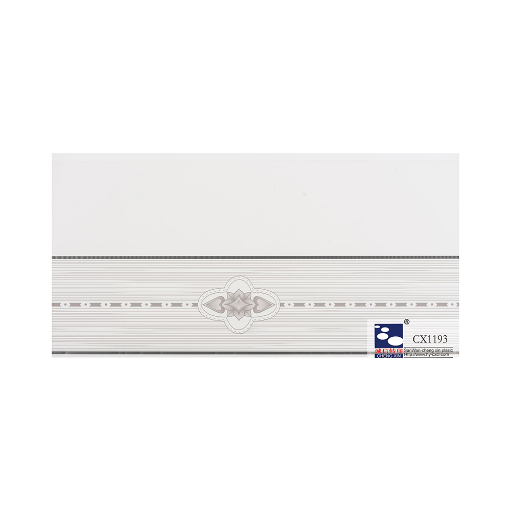 Feuille d'estampage à chaud de marbre de conception populaire décorative de laser simple pour le conseil CX1193