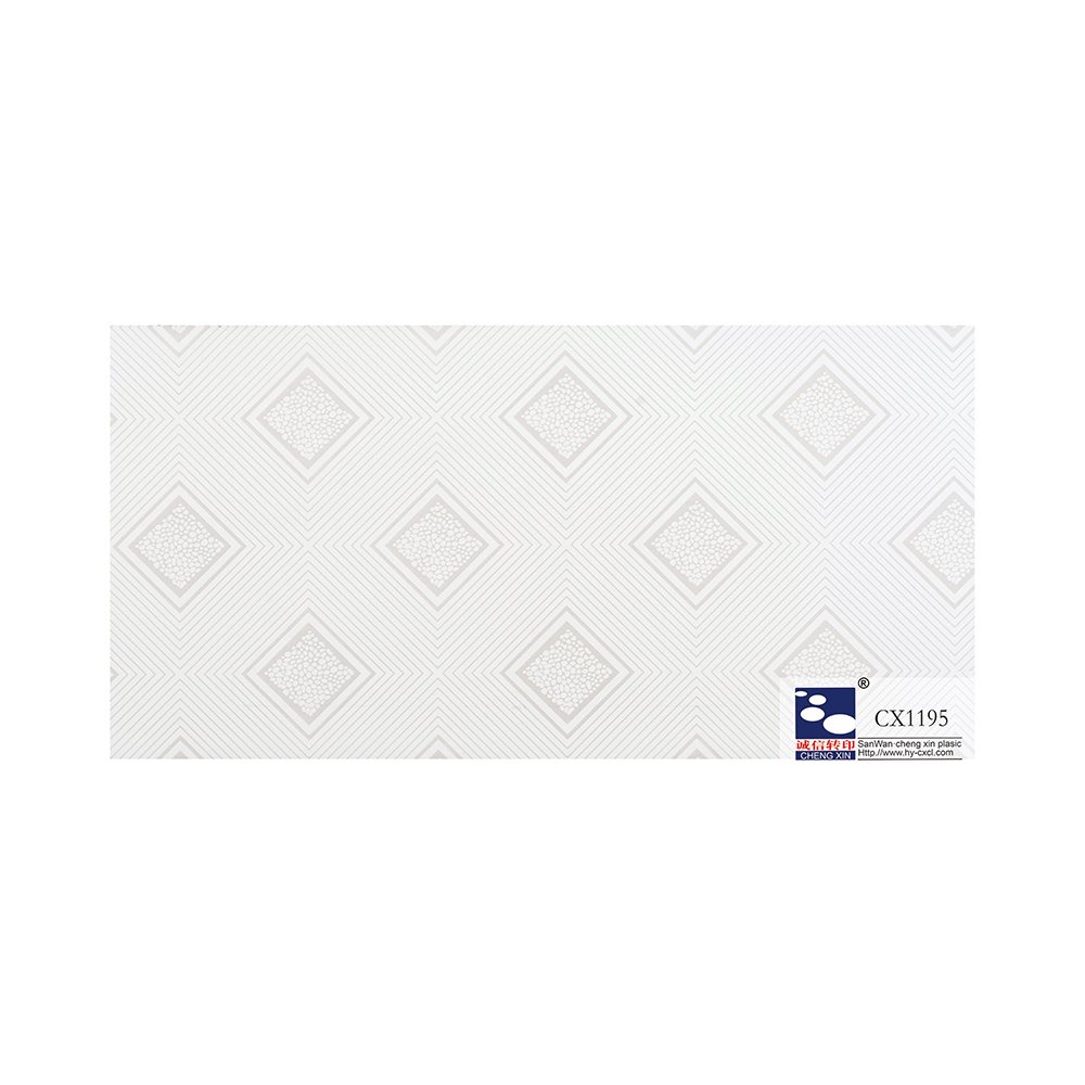 Feuille d'estampage à chaud de marbre d'isolation thermique de produits populaires pour la feuille de marbre de PVC CX1195