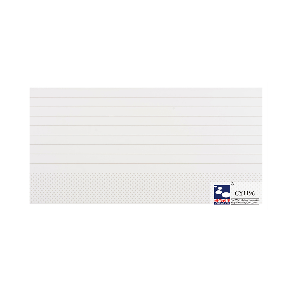 Feuille d'estampage à chaud en marbre ignifuge d'épaisseur de 16 à 25 microns pour panneau large CX 1196