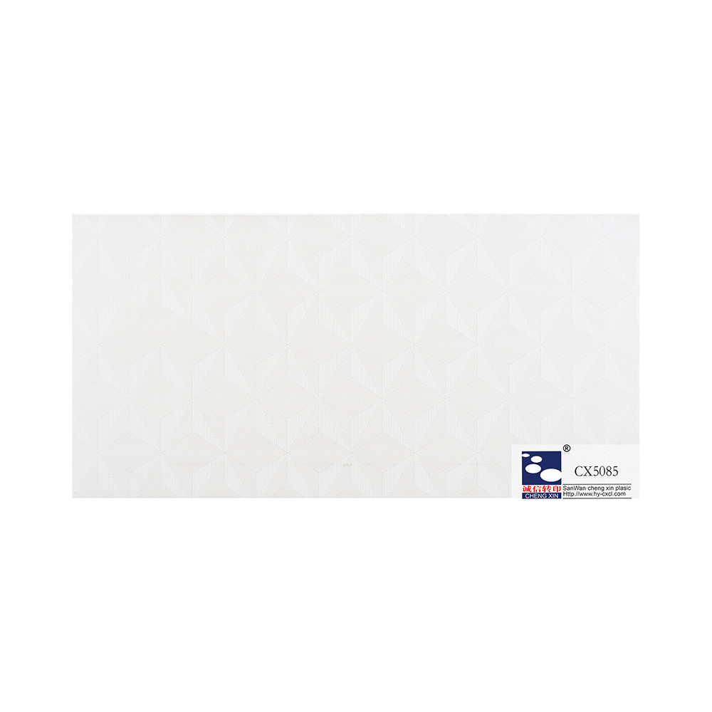 Feuille décorative d'estampage à chaud de marbre de prix bas de belle conception pour le conseil CX5085