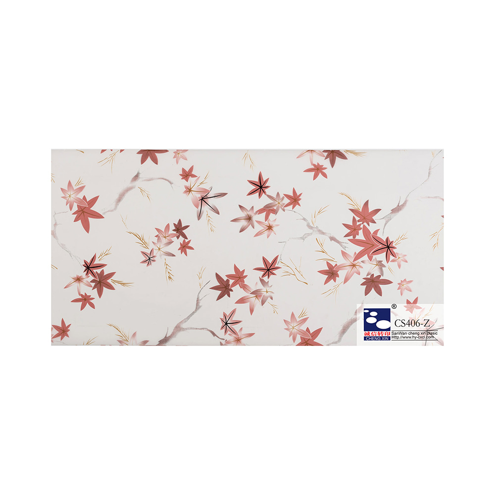 Diverses feuilles d'estampage à chaud de film de stratifié de meubles d'impressions de couleur pour la décoration de porte CX403-Z