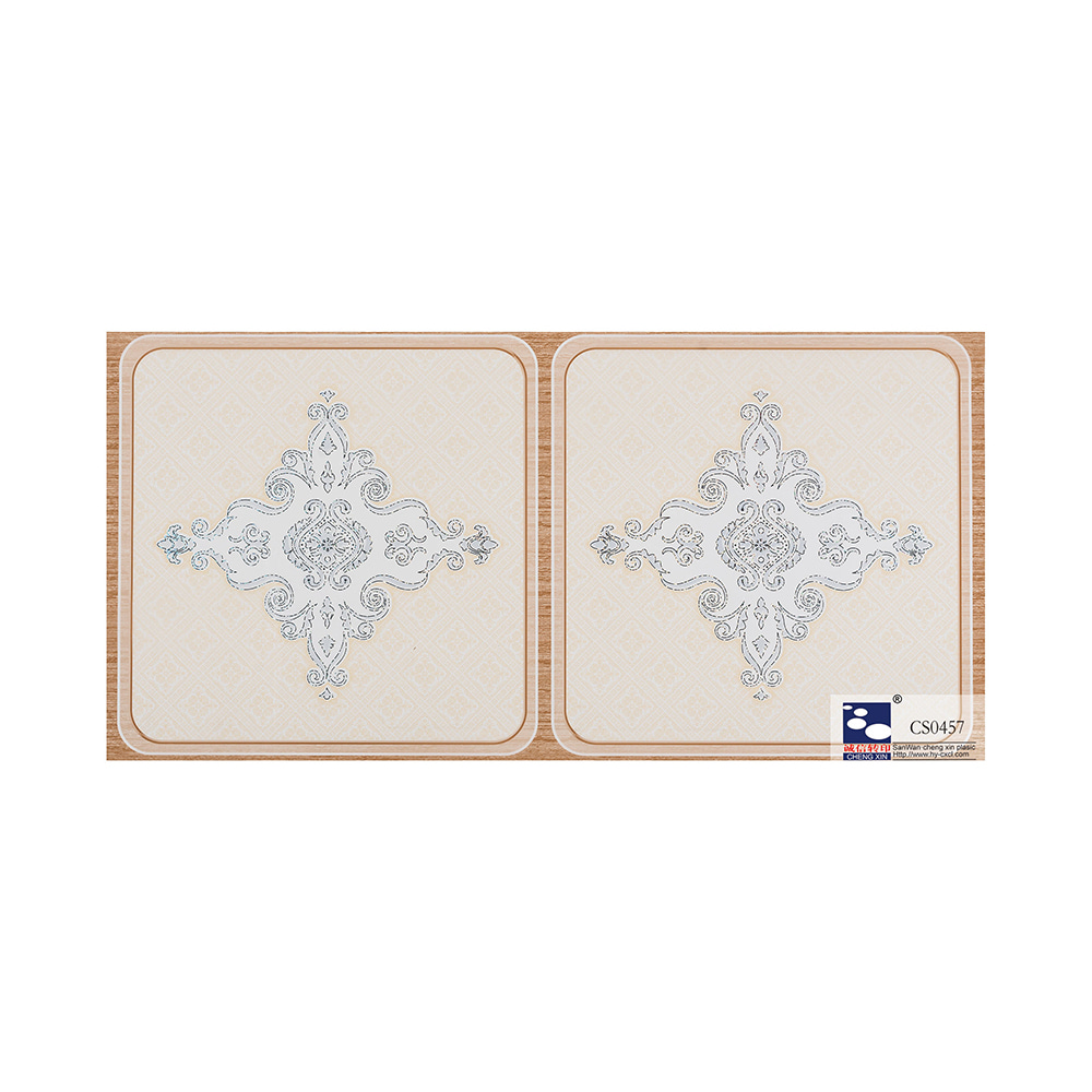 Feuille décorative d'estampage à chaud de film de stratification de conception en bois pour la décoration intérieure CS0457