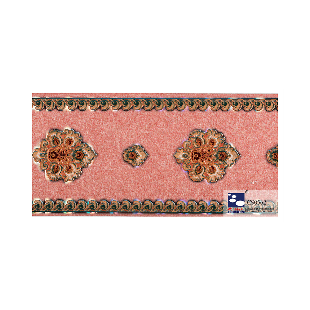 Feuille d'estampage à chaud de grain de bois décoratif bien emballé pour la décoration d'hôtel CS0562