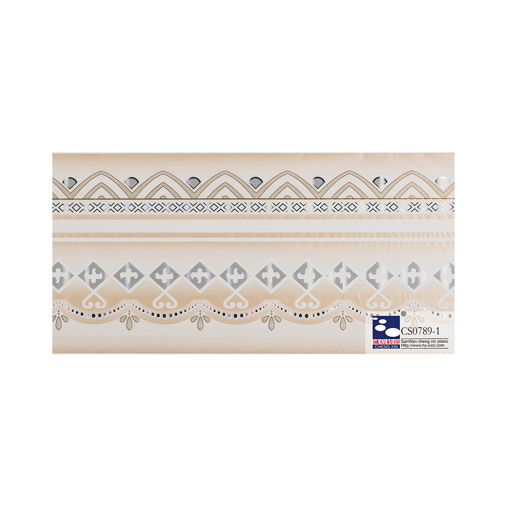 Feuille d'estampage à chaud de film de stratification en bois décoratif de mode pour la décoration intérieure CS0789-1