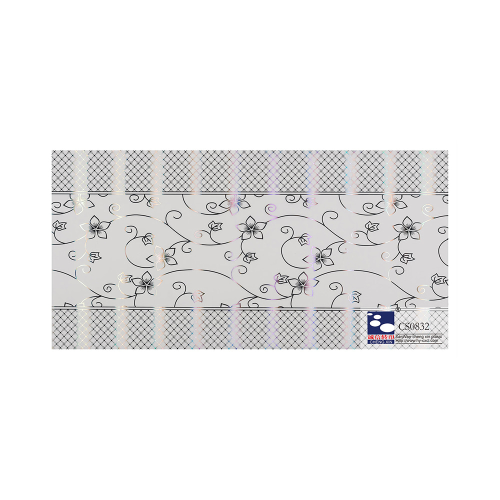Feuille d'estampage à chaud de conceptions en bois uniques pour plafond en PVC avec un bon service en ligne CS0832