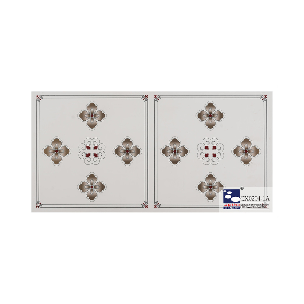 Nouveaux rouleaux d'aluminium d'estampage à chaud colorés populaires de conceptions d'hôtel pour le panneau CX0204-1A de panneau de PVC