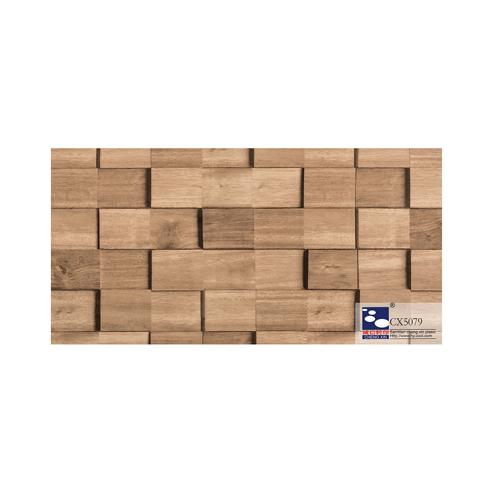 Feuille d'estampage à chaud en marbre pour la décoration de panneaux en PVC de l'usine chinoise CX5079