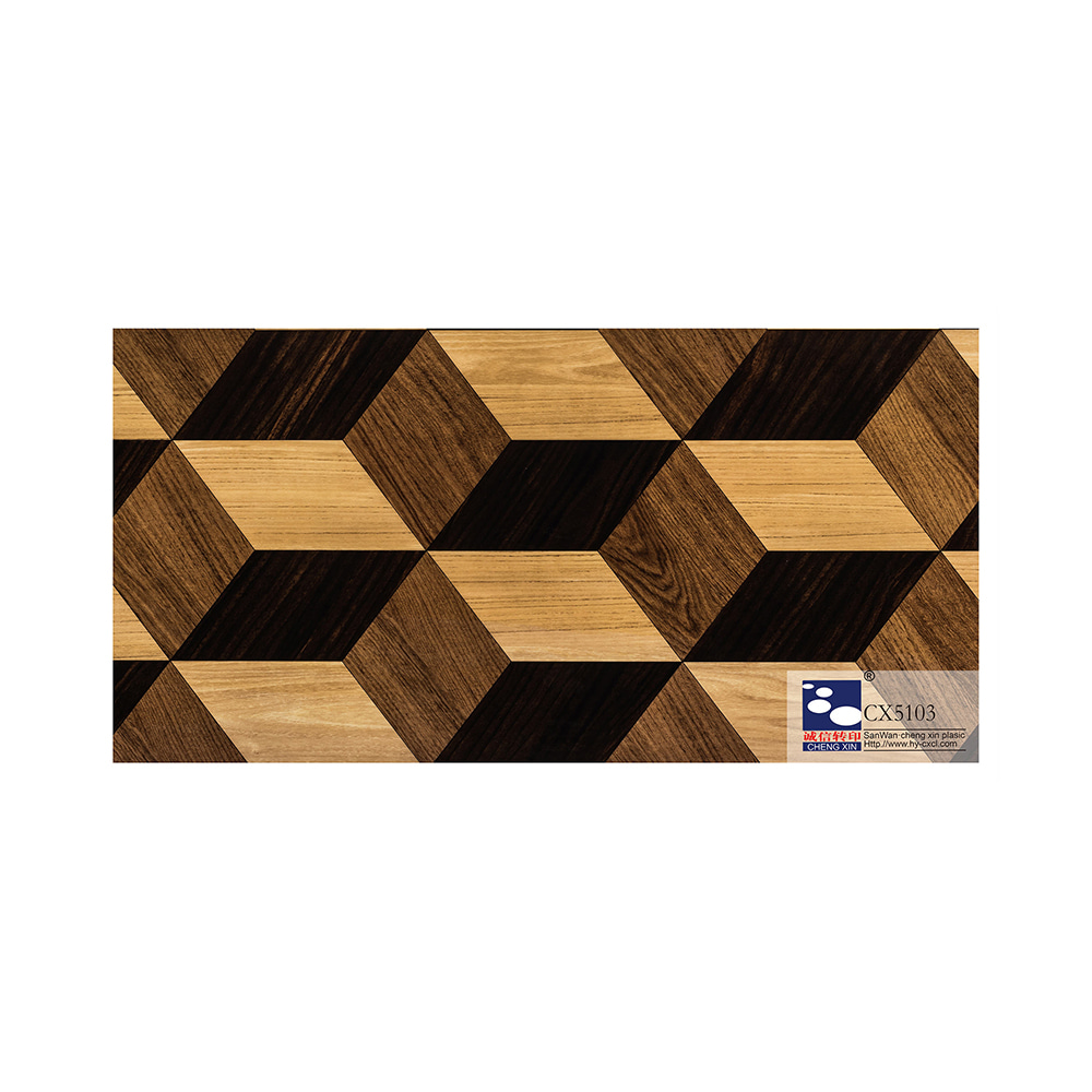 Feuille d'estampage à chaud en marbre décoratif populaire moderne à bas prix pour le conseil CX5103