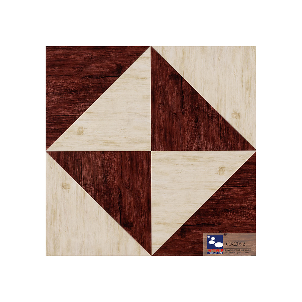 Feuilles d'estampage à chaud décoratives de mode de prix de la Chine pour la décoration CX2092 de panneau de PVC