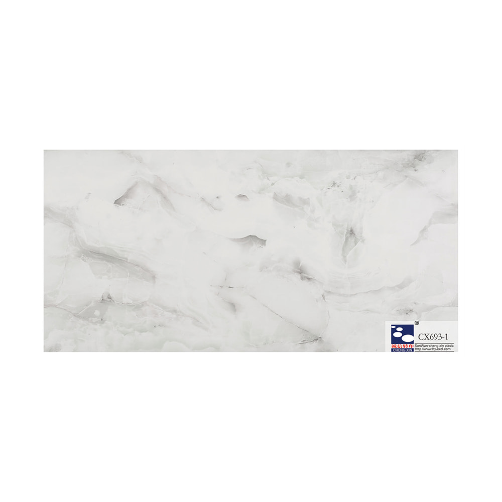 Feuille décorative d'estampage à chaud en marbre à bas prix dans un beau design pour le conseil CX693