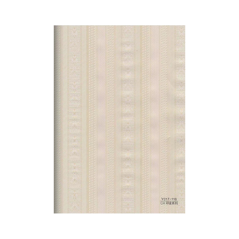 Film décoratif de meubles de couleur bois non auto-adhésif pour panneau de porte Y017-116