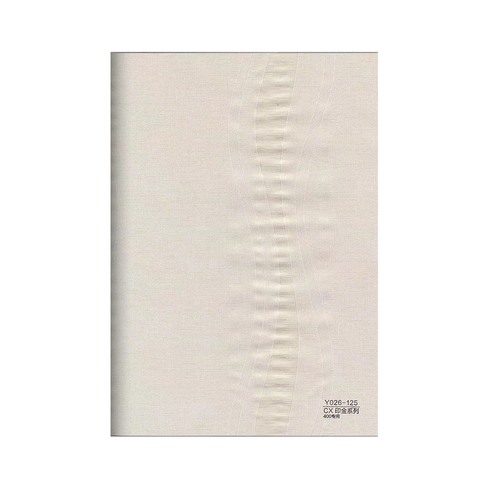 Film PVC de stratification en plastique de grain de bois de ventes chaudes pour le plafond Y026-125 de meubles